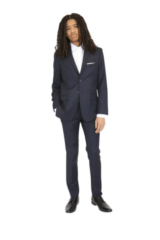 Tallia - Boys Navy Slim Fit Suit