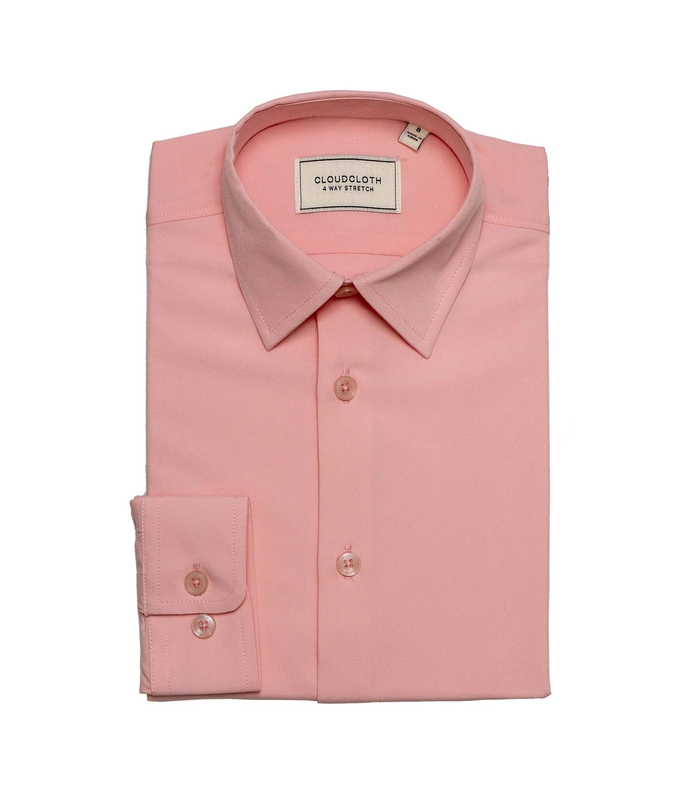 Cloud Cloth - Boy 4 Way Stretch Shirt (Pink)