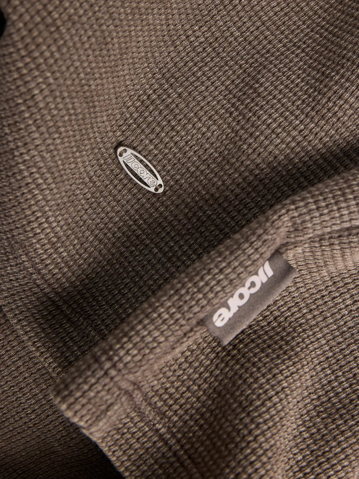 JACK & JONES - JCOGRAVITY Waffle Long Sleeve Tee