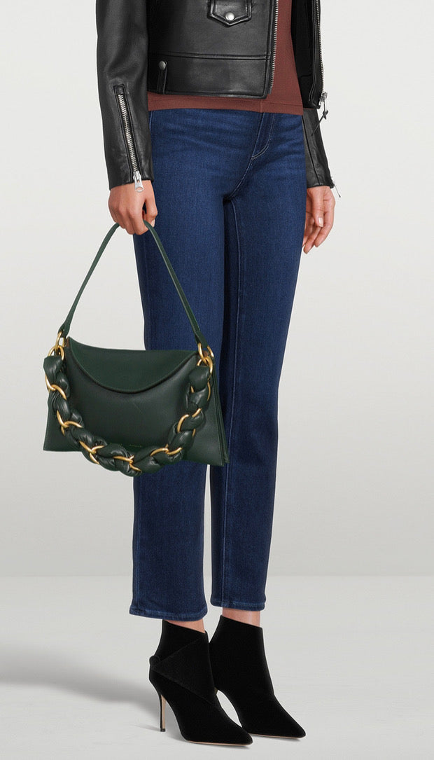 Paige Denim- Cindy High Straight Jean- Dream Weaver I