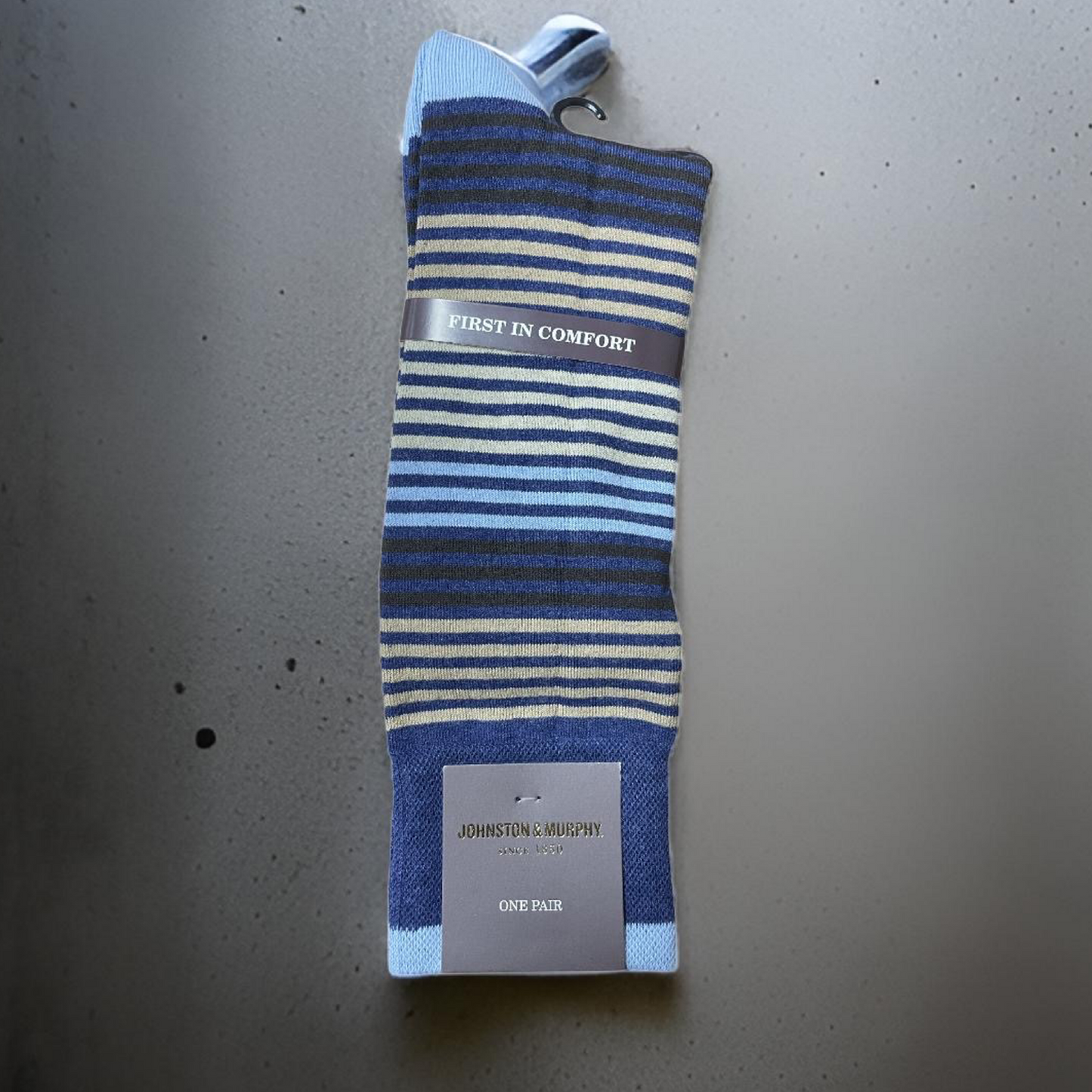 JOHNSTON & MURPHY - Striped Socks