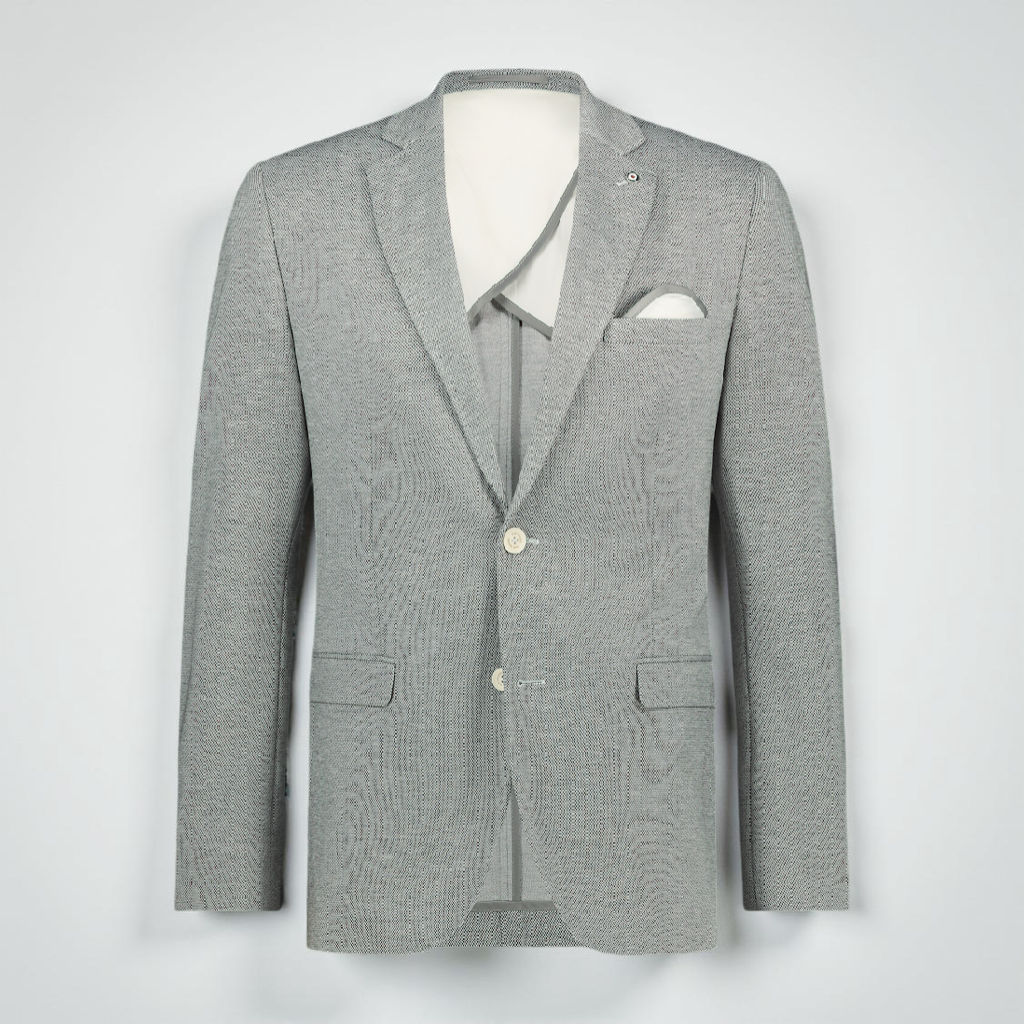 BLUE INDUSTRY - Waffle Blazer in Antra Grey