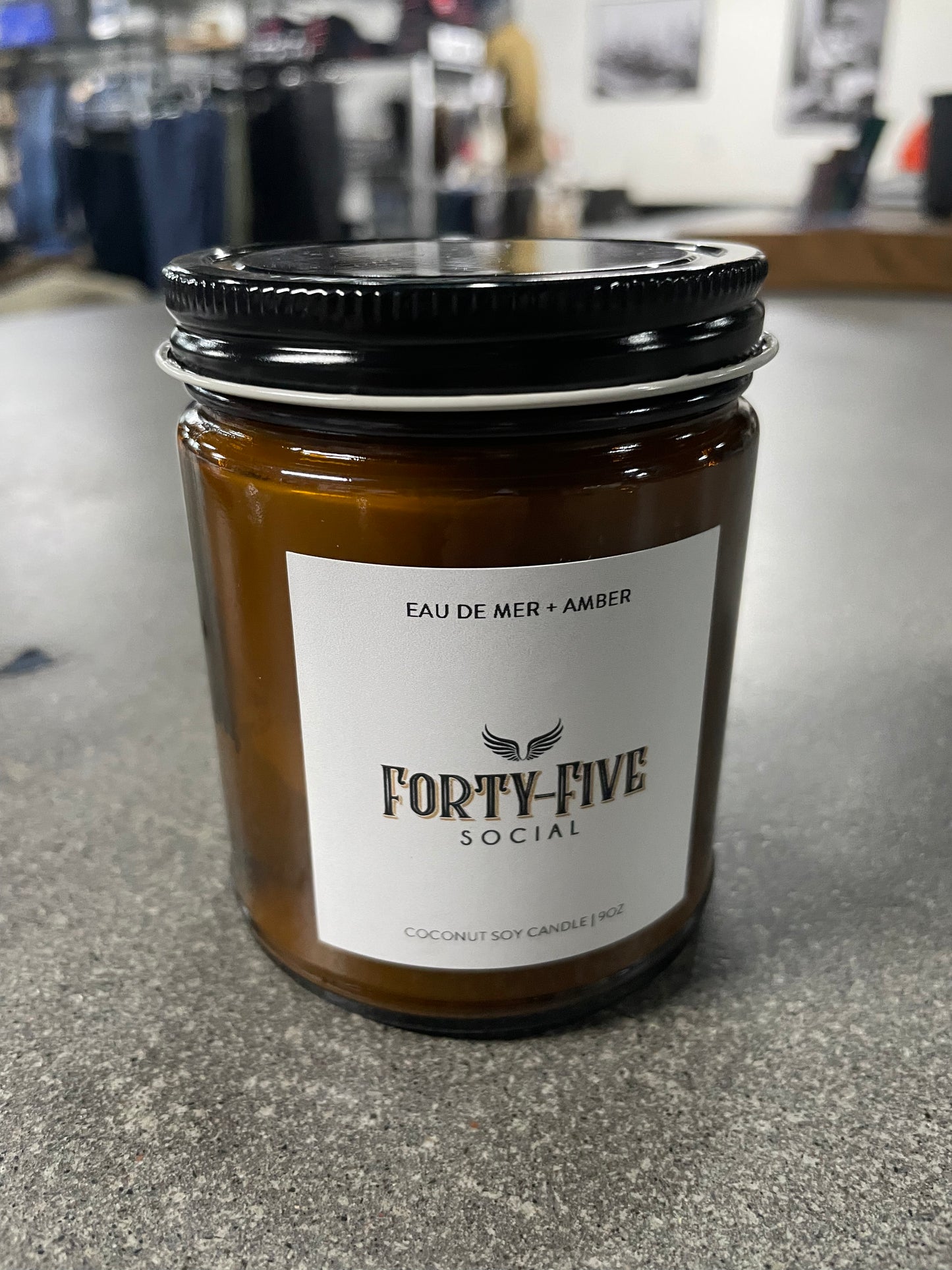 Forty-Five Social Candle 9oz
