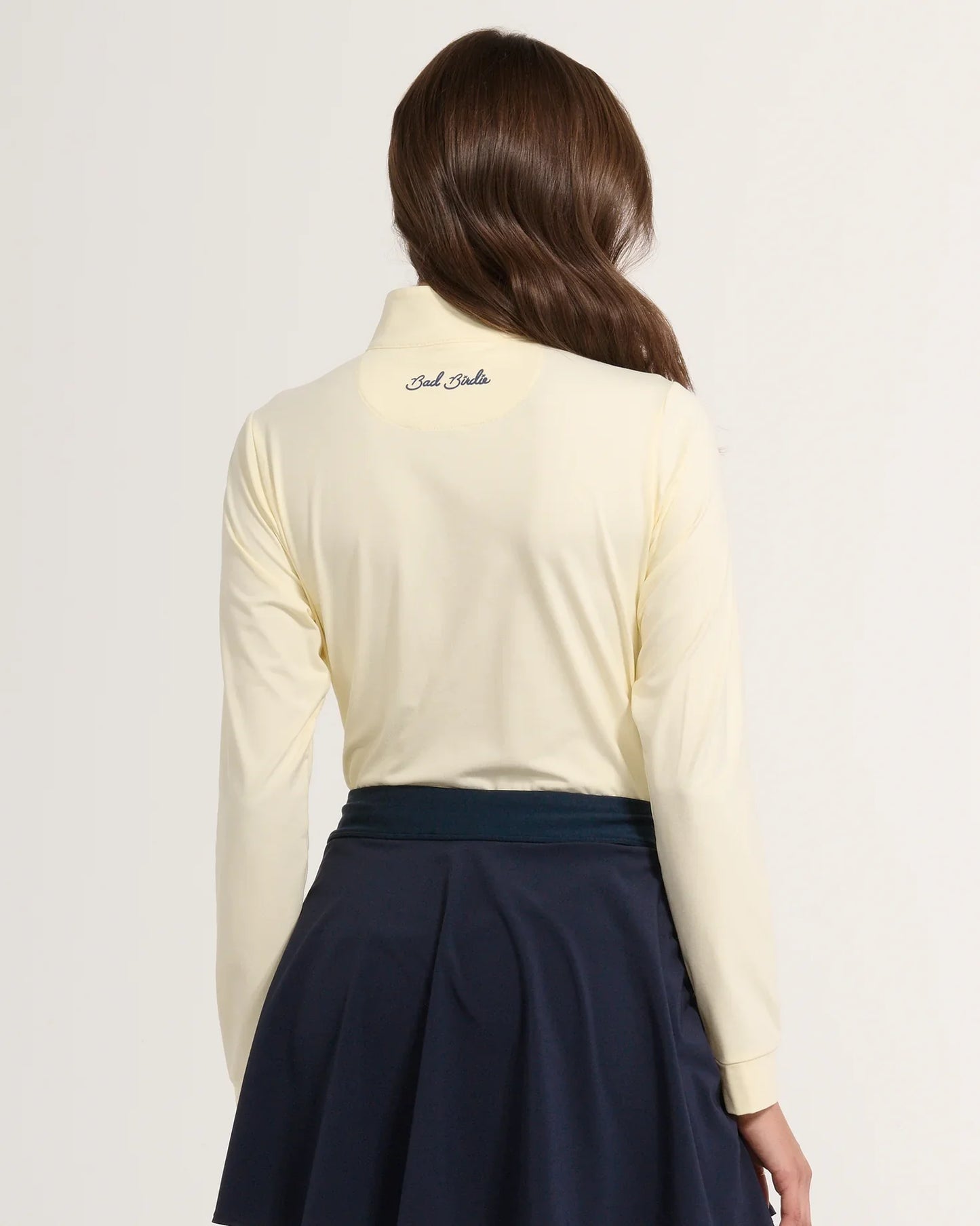 Bad Birdie - Pear Sorbet Quarter Zip