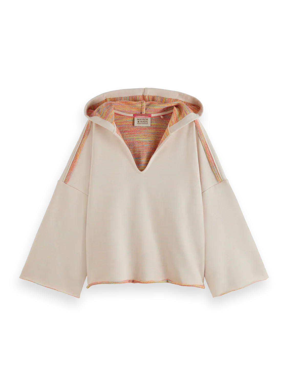 Scotch & Soda - Slouchy Fit Shoulder Detail Hoodie