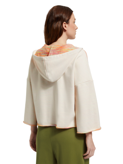 Scotch & Soda - Slouchy Fit Shoulder Detail Hoodie