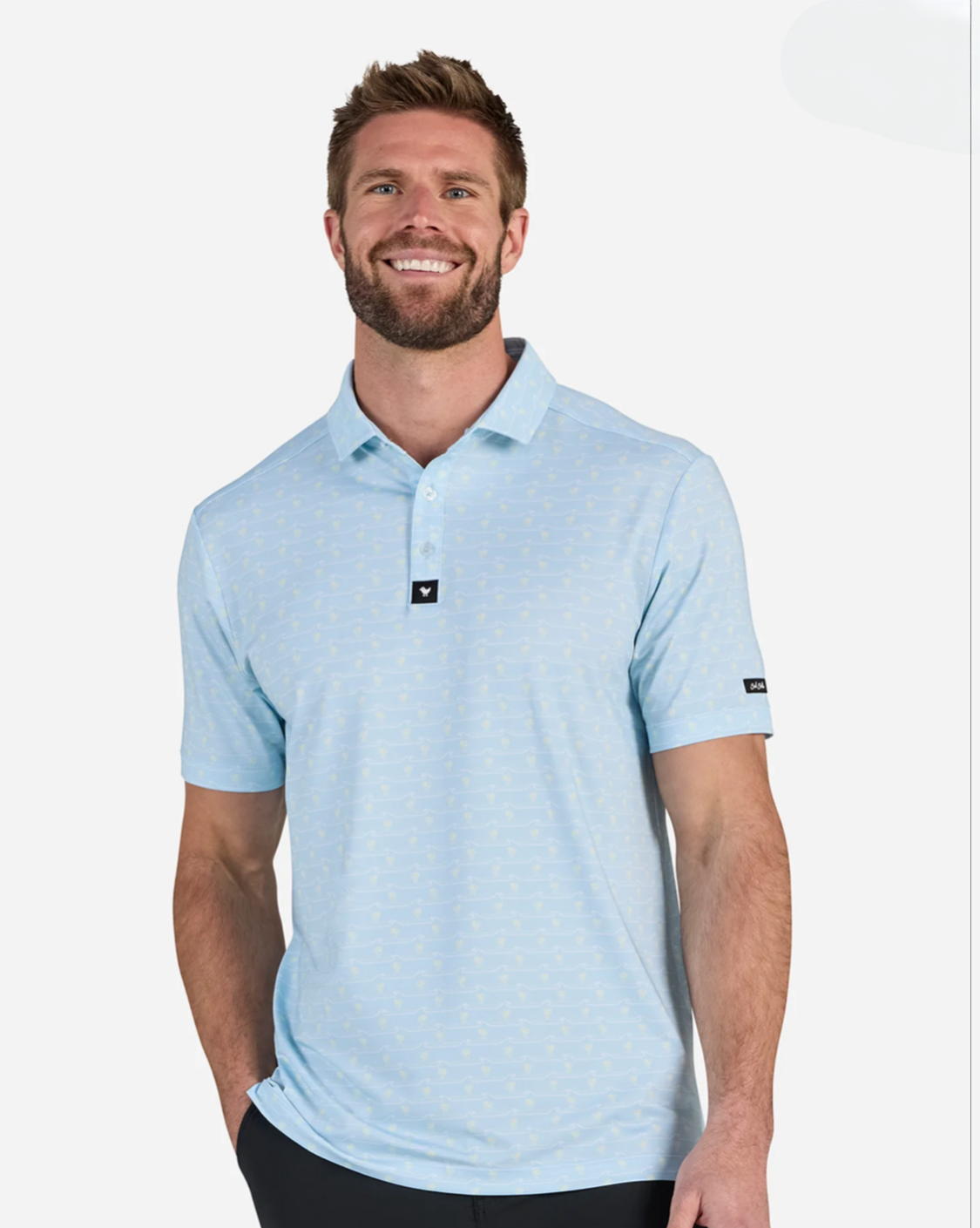 BAD BIRDIE - Easy Livin’ Core Polo