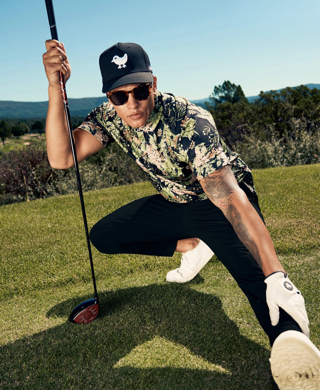 BAD BIRDIE - Players Pant in Black