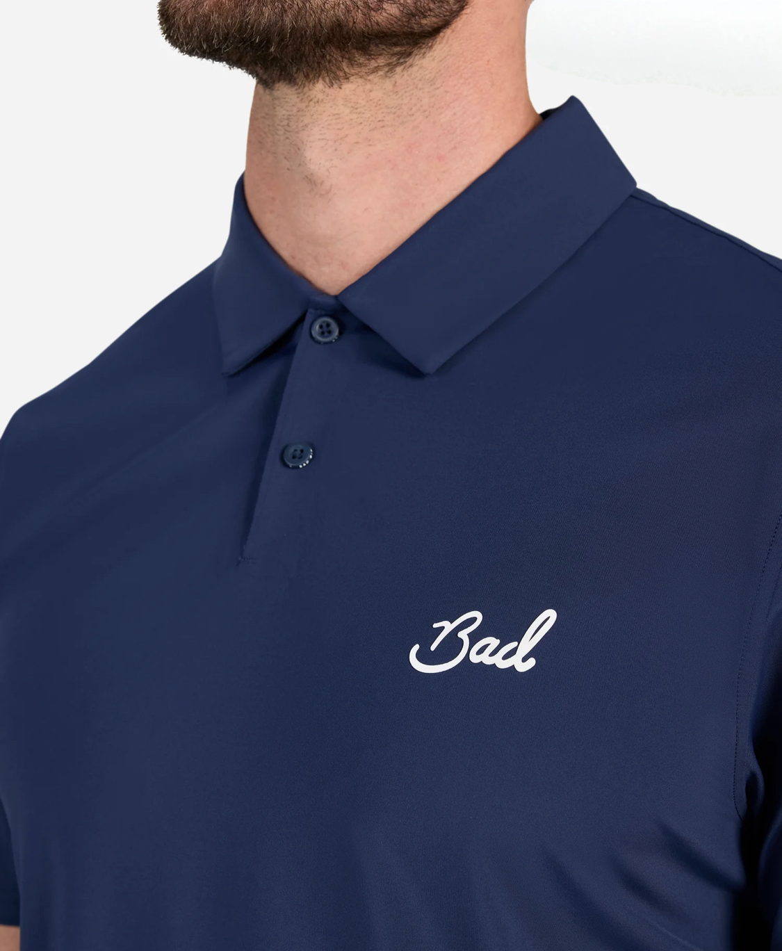 BAD BIRDIE - Cooling Polo in Navy