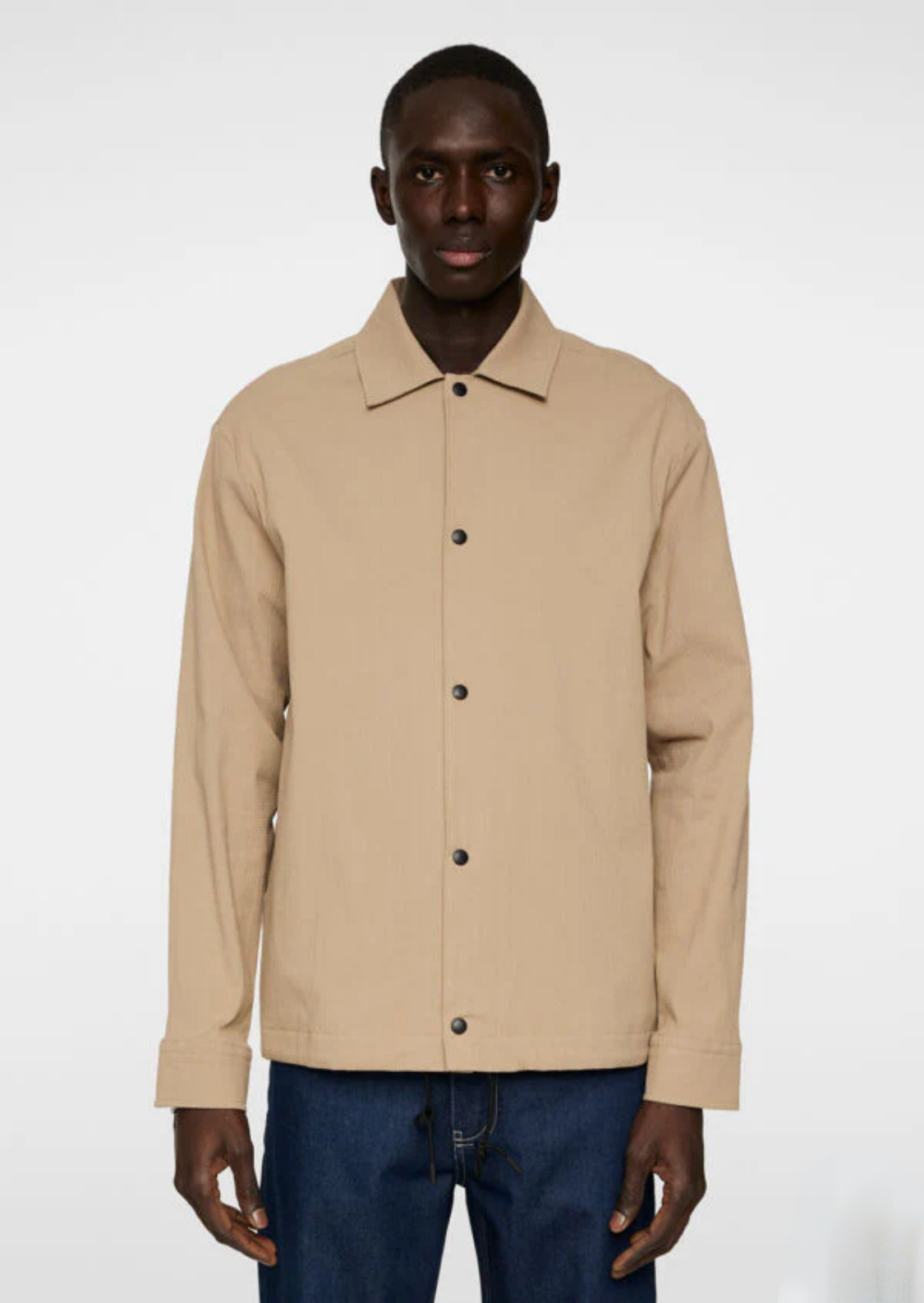 J.JINDEBERG - Celian Seersucker Overshirt