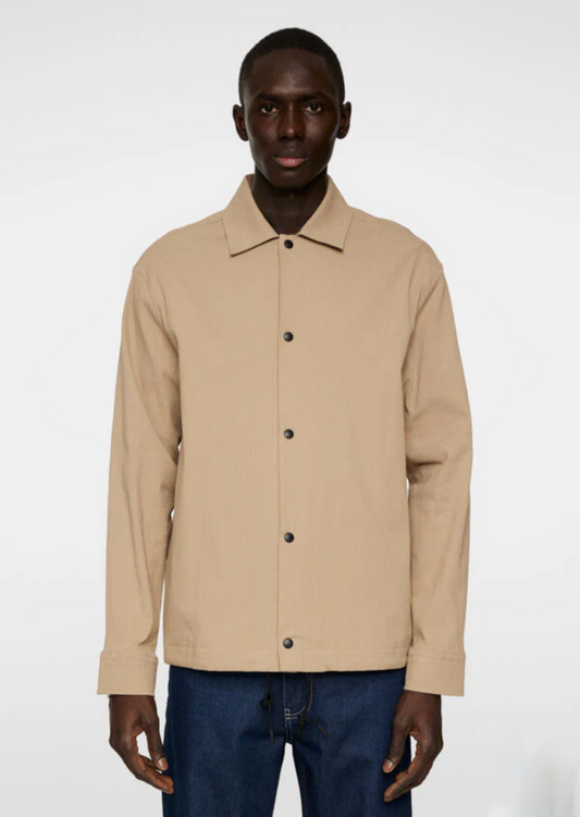 J.JINDEBERG - Celian Seersucker Overshirt