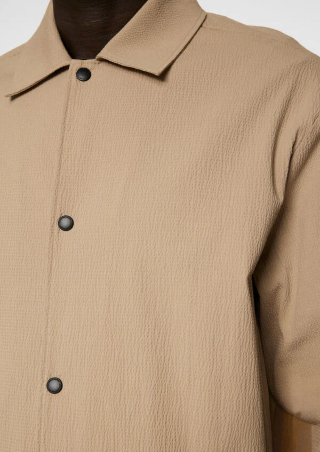 J.JINDEBERG - Celian Seersucker Overshirt