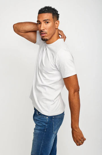 EASY MONDAYS - Crew Neck T-Shirt - Cloud