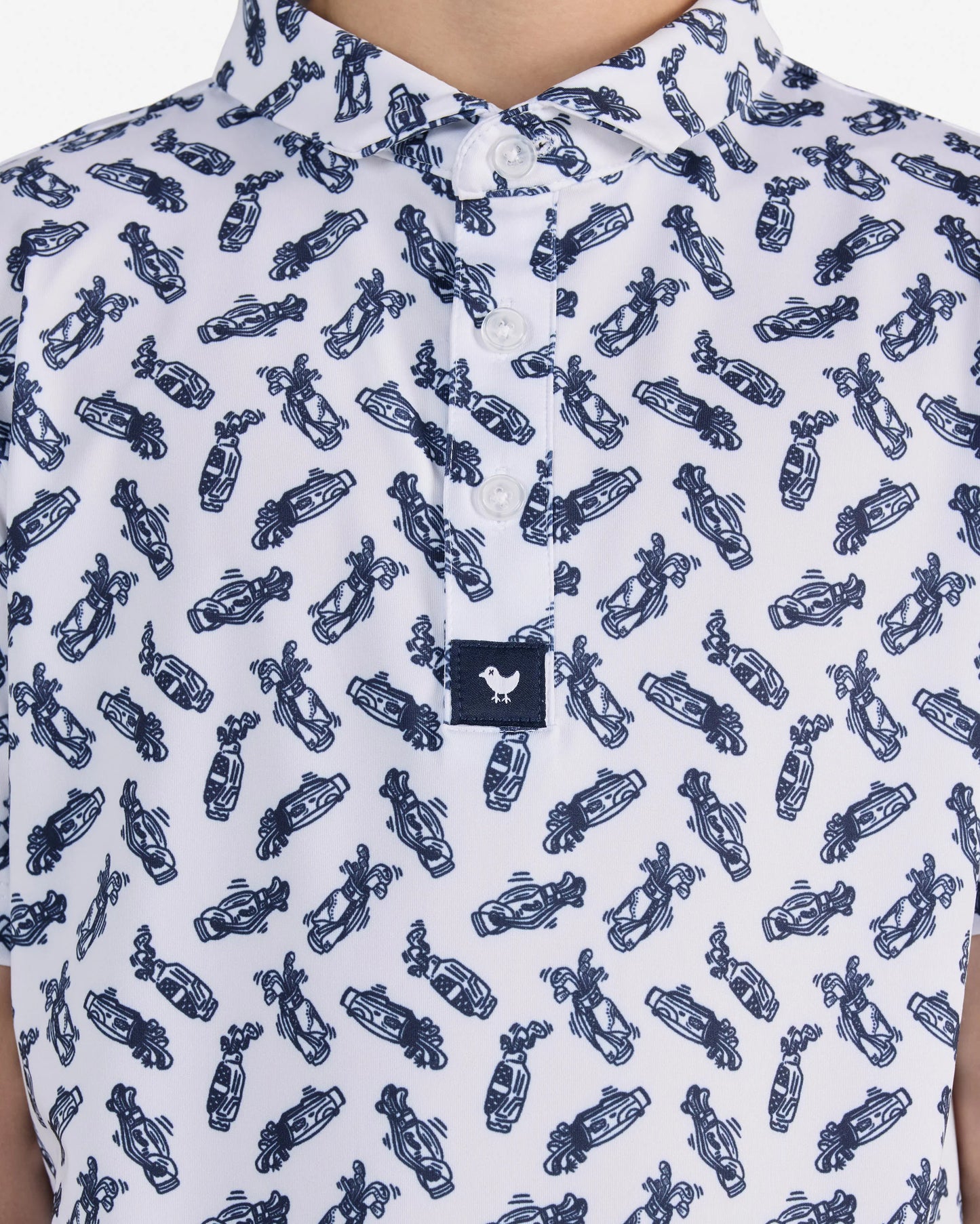 BAD BIRDIE - Youth Polo - Caddie by Day