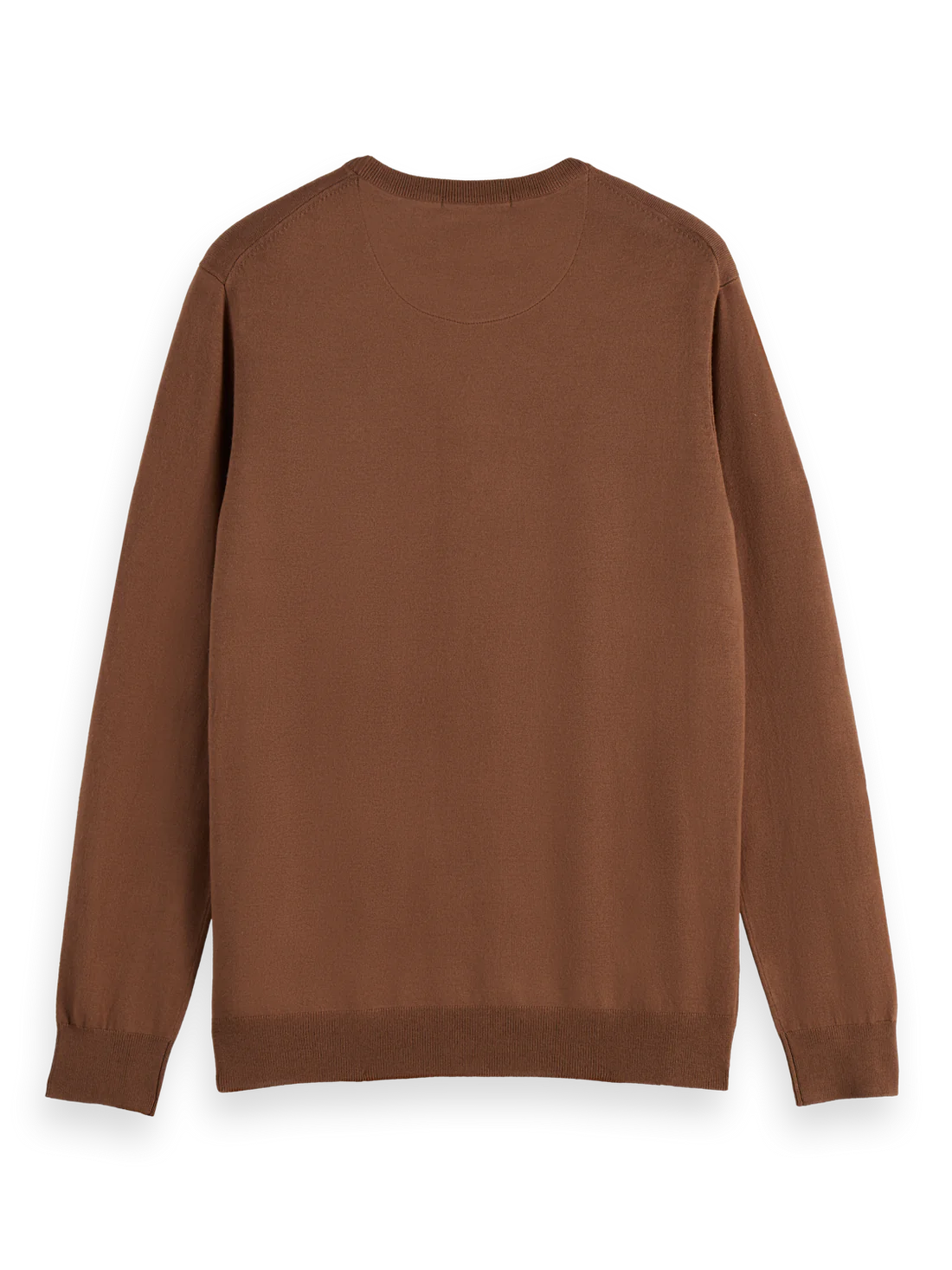 SCOTCH & SODA - Seasonal Essentials Ecovero Blend Crewneck in Soft Silt