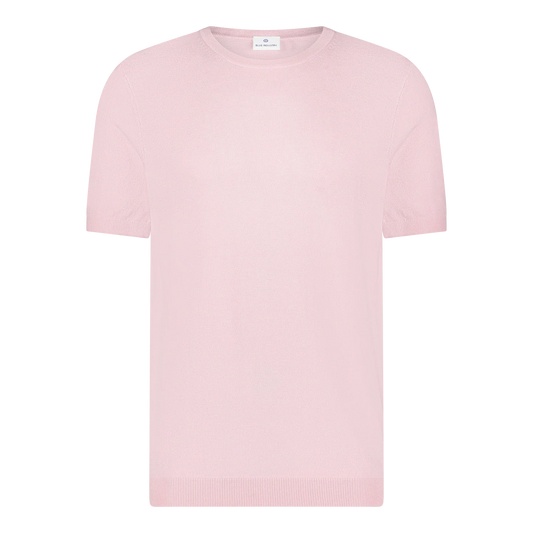 BLUE INDUSTRY - Luxe Knit T-Shirt in Pink