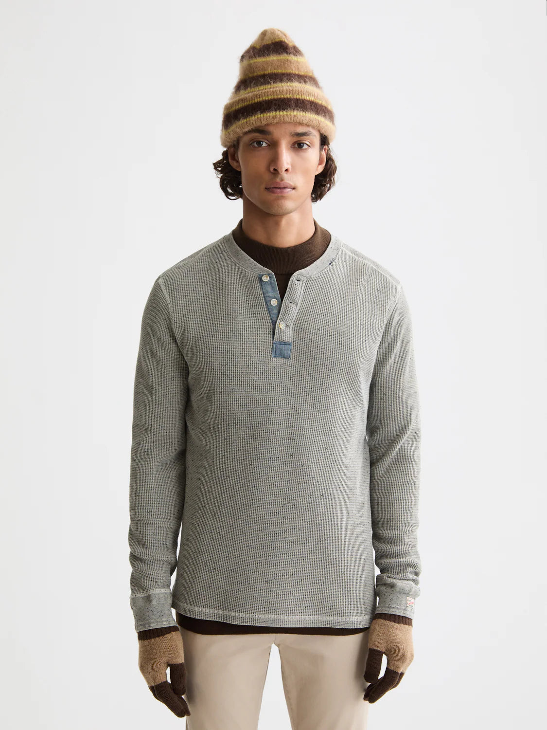 SCOTCH & SODA - Denim Washed Long Sleeve Henle