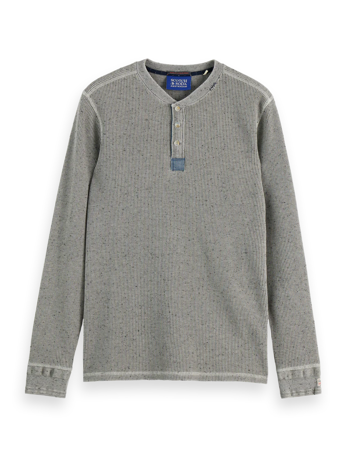 SCOTCH & SODA - Denim Washed Long Sleeve Henle