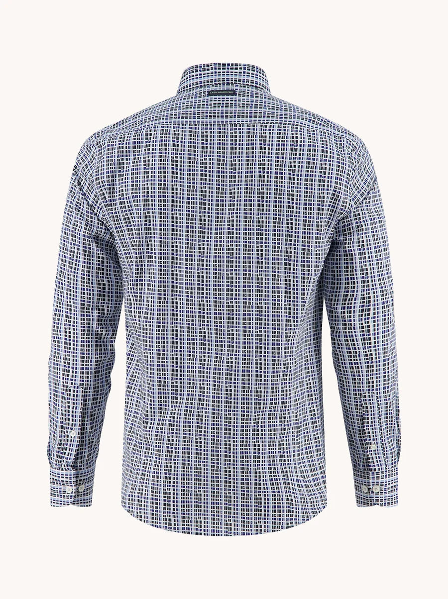 A FISH NAMED FRED - Uneven Check Shirt