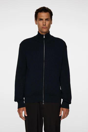 J.LINDEBERG - Alexis Full Zip Cardigan in Navy