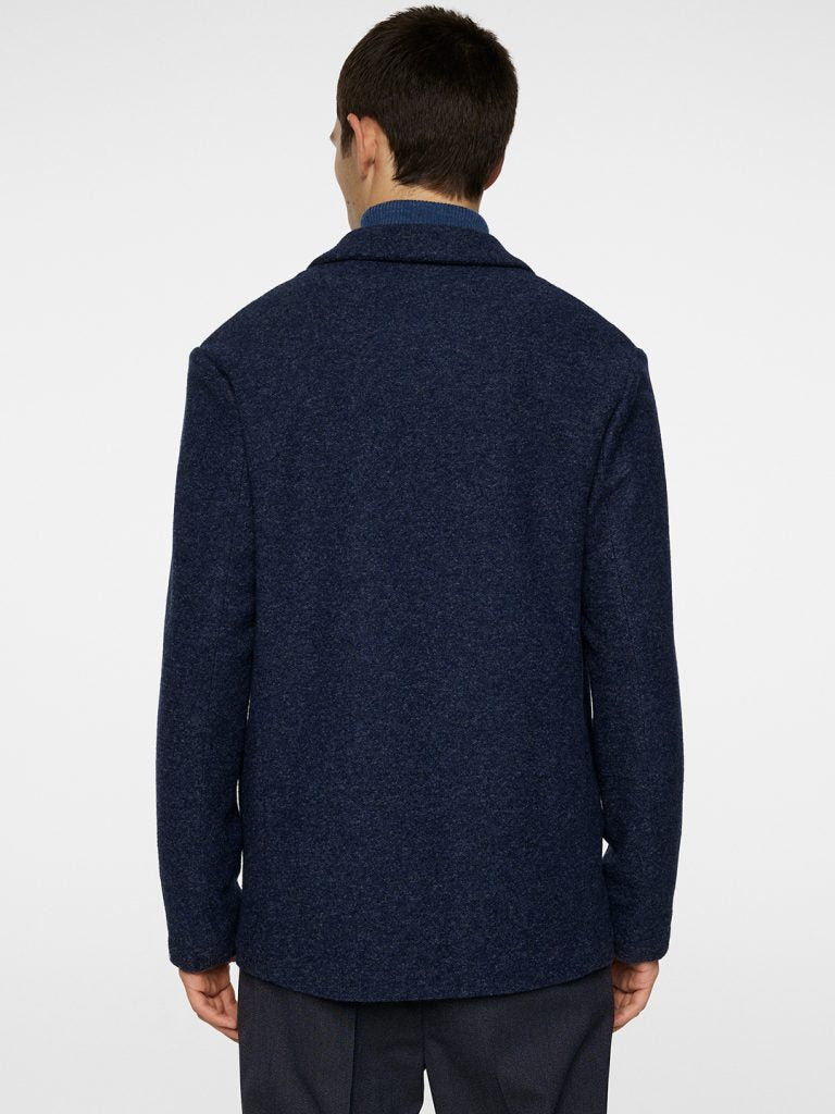 J.LINDEBERG - Calvon Wool Blazer in Vintage Indigo
