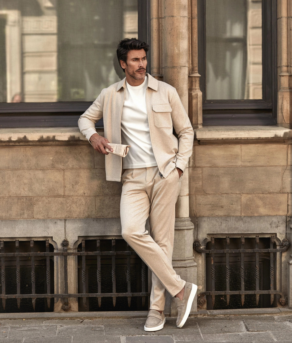 BLUE INDUSTRY - Elba Shirt Jacket in Sand