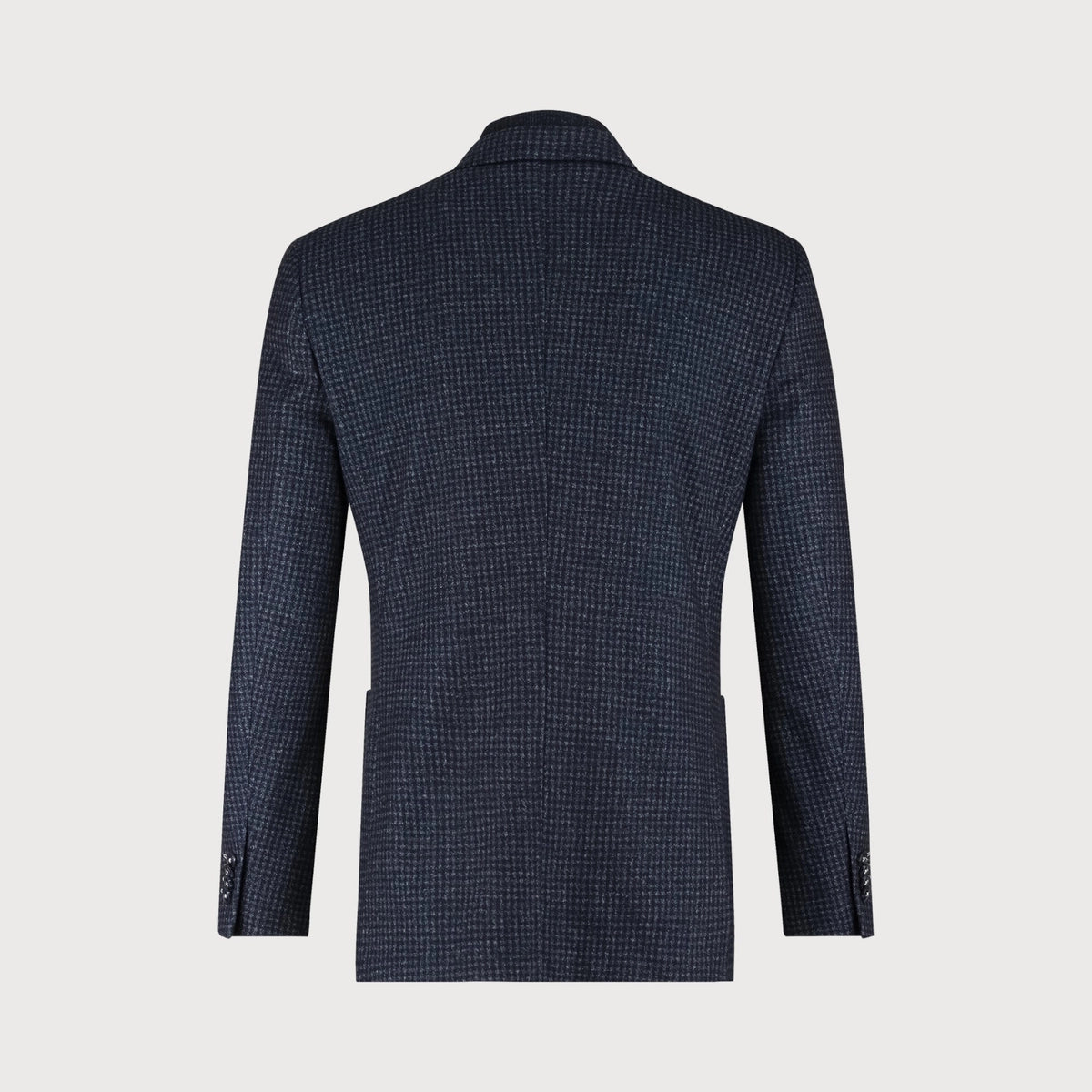 BLUE INDUSTRY - Check Blazer with Removable Inlay