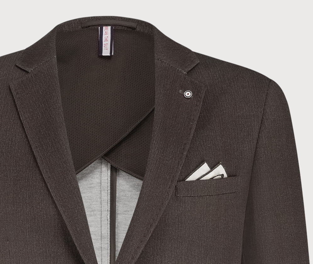 BLUE INDUSTRY - Melange Blazer in Brown