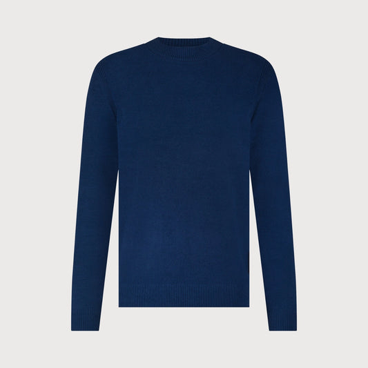 BLUE INDUSTRY - Chenille Knit Pullover in Steel Blue