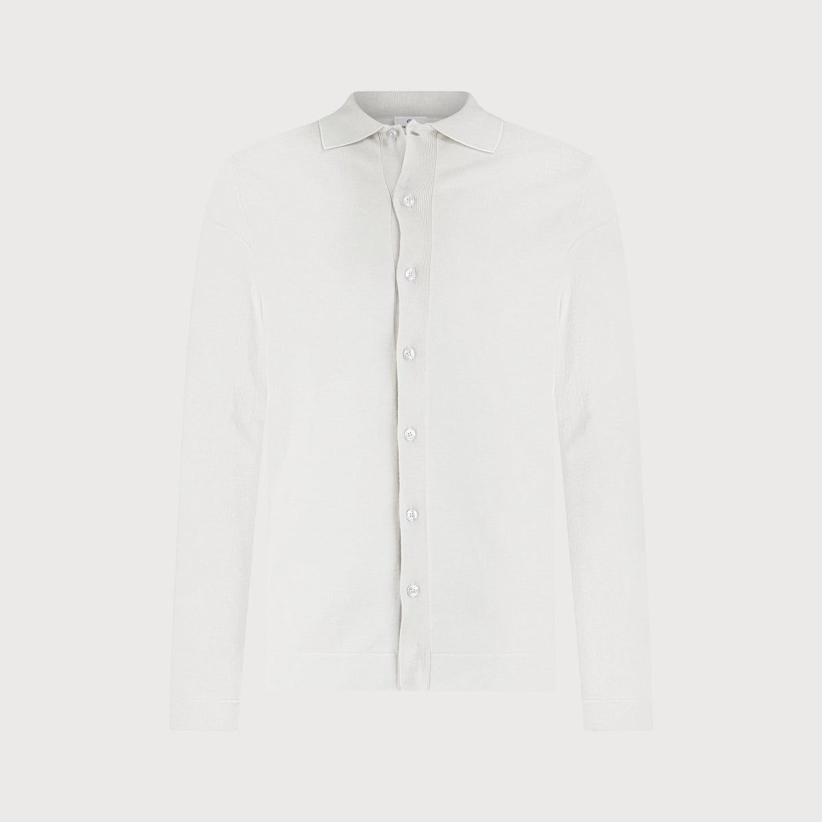 BLUE INDUSTRY - Button Up Knit in Stone