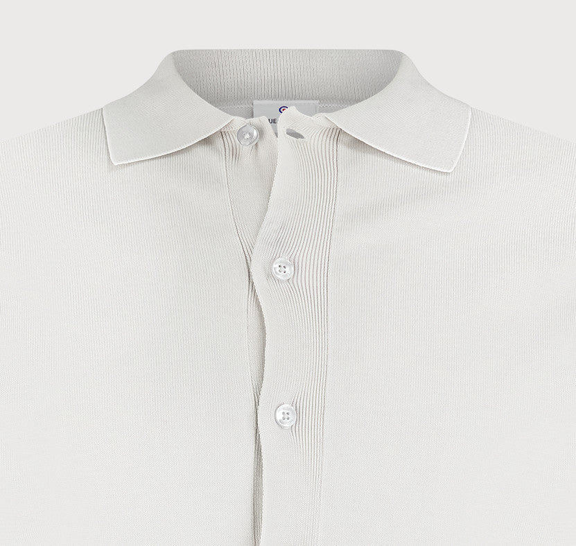 BLUE INDUSTRY - Button Up Knit in Stone