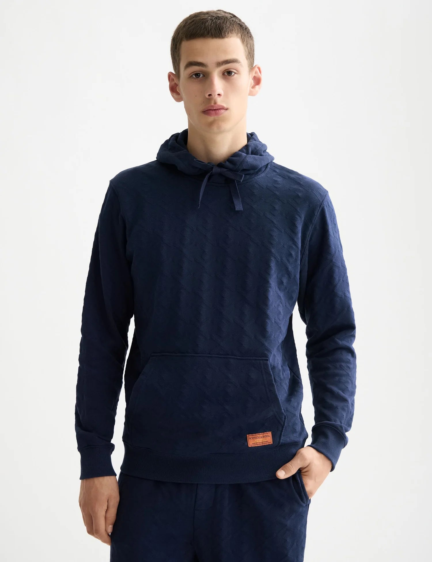 SCOTCH SODA Jacquard Terry Hoodie – Forty Five Social