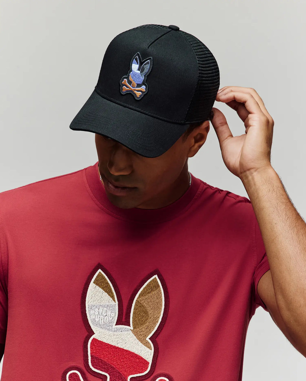 PSYCHO BUNNY - Dante Trucker Cap