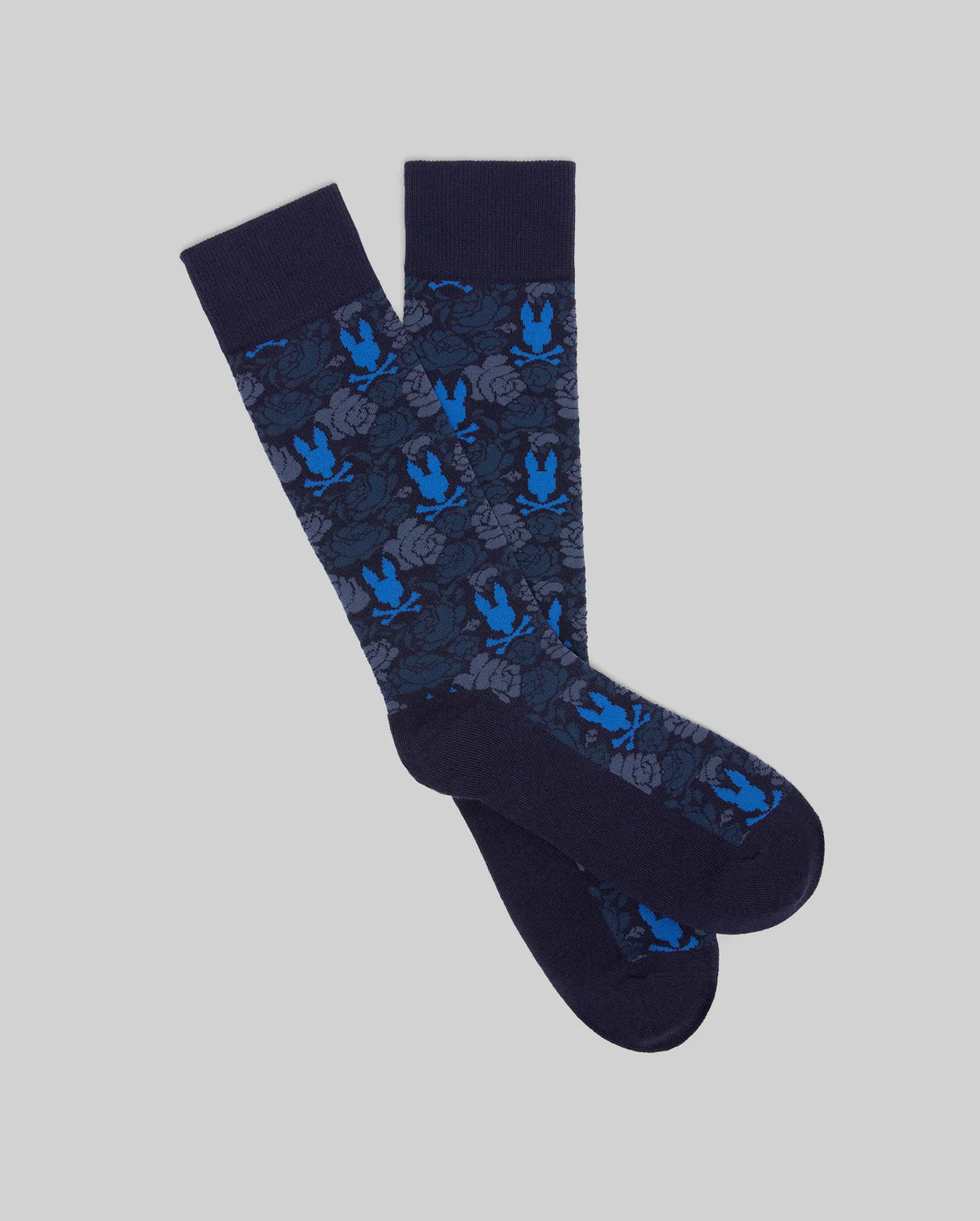 PSYCHO BUNNY - Floral Bunny Dress Socks