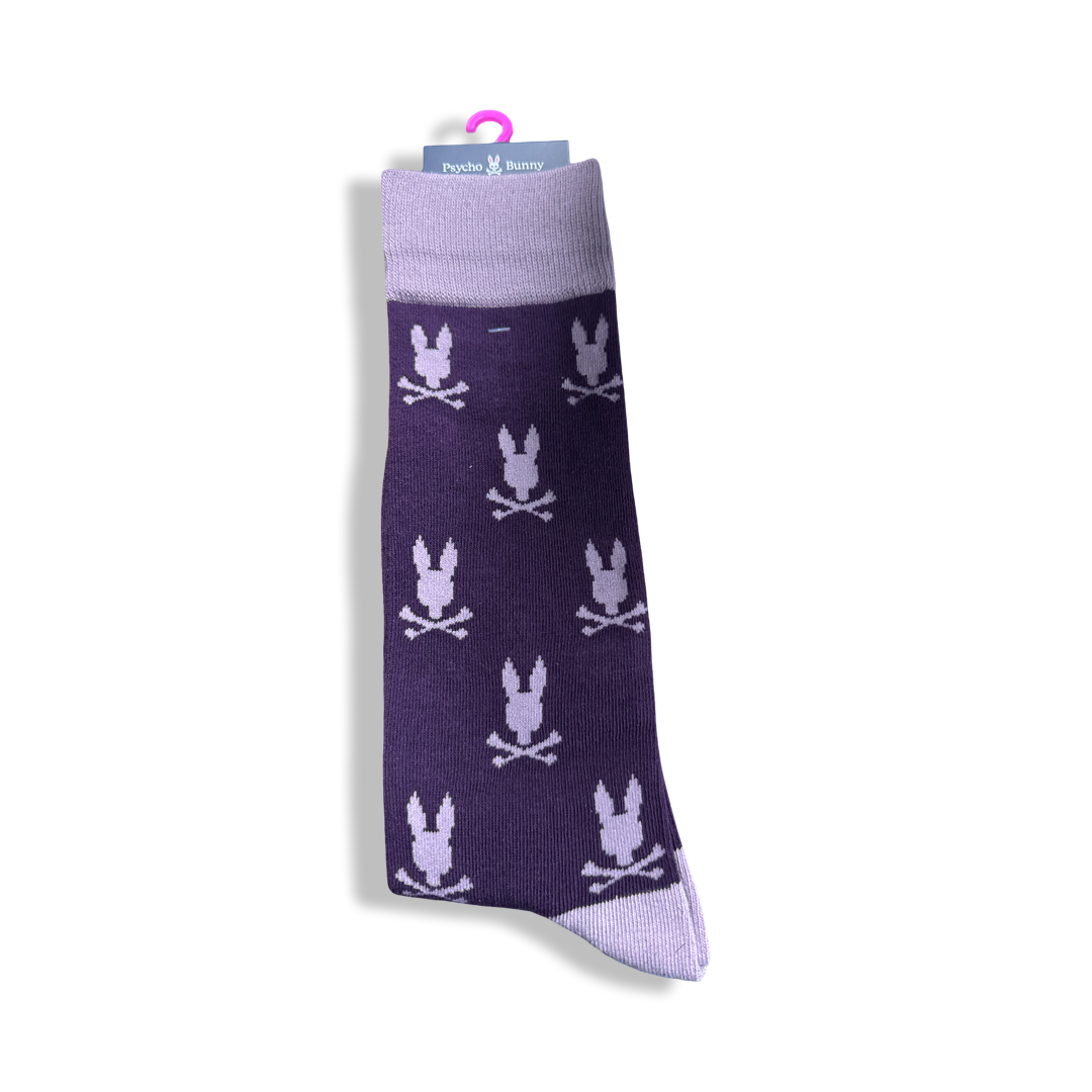 PSYCHO BUNNY - All Over Bunny Dress Socks
