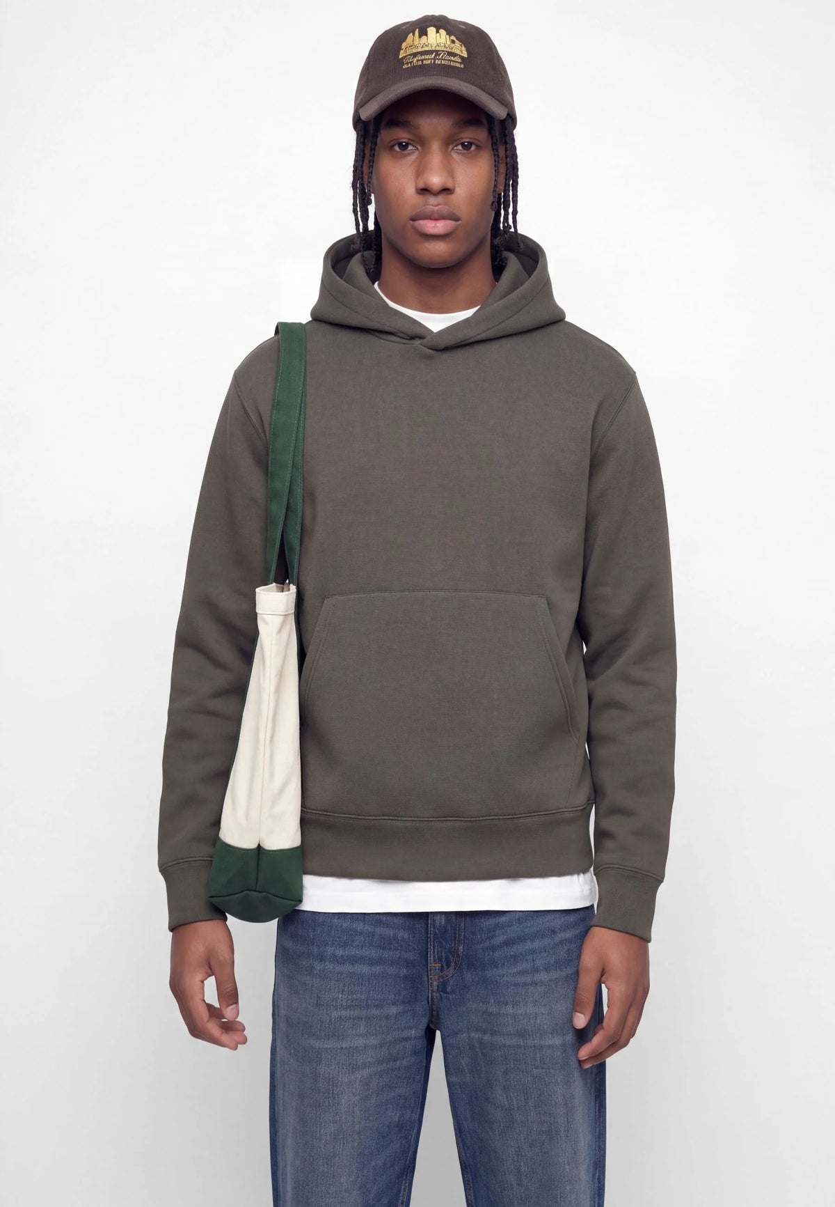 JACK & JONES - Legacy Sweat Scuba Hoodie - Peat