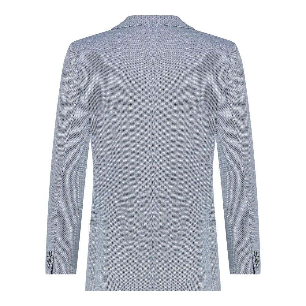 BLUE INDUSTRY - Waffle Blazer in Navy