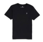Psycho Bunny Classic Crew Neck Black Tee