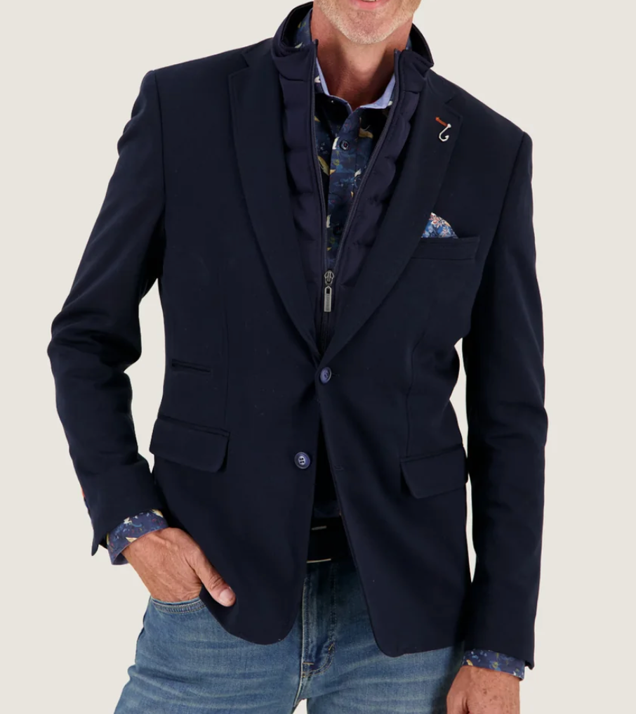 A Fish Named Fred - Blazer Insert - Navy