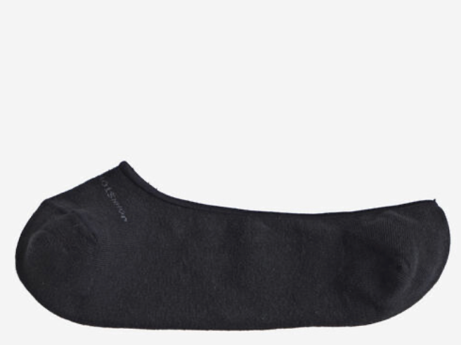 JOHNSTON & MURPHY - Loafer Sock - Black