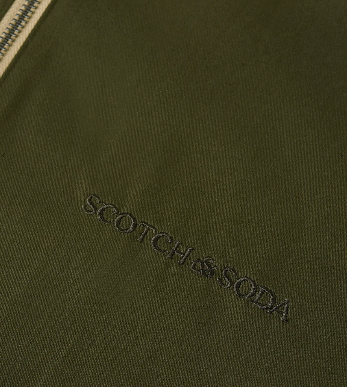 SCOTCH & SODA - Reversible Bomber Jacket - Forest Night