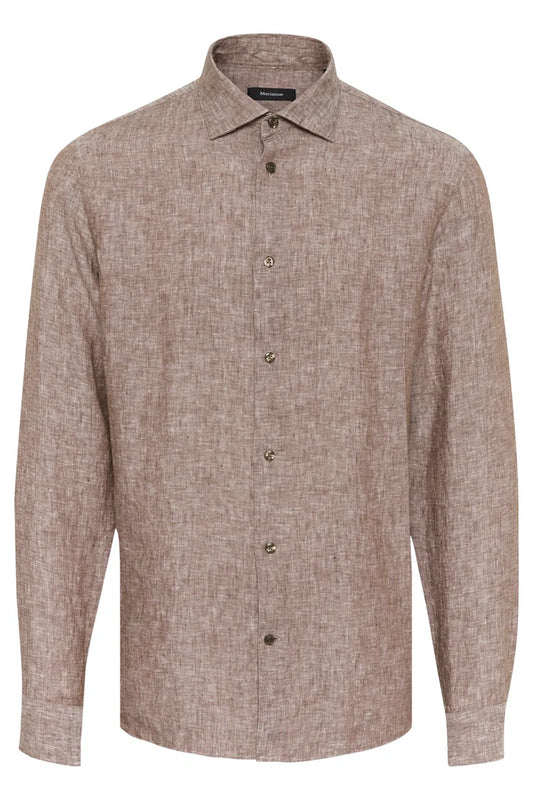 MATINIQUE - Marc Linen Shirt in Nut