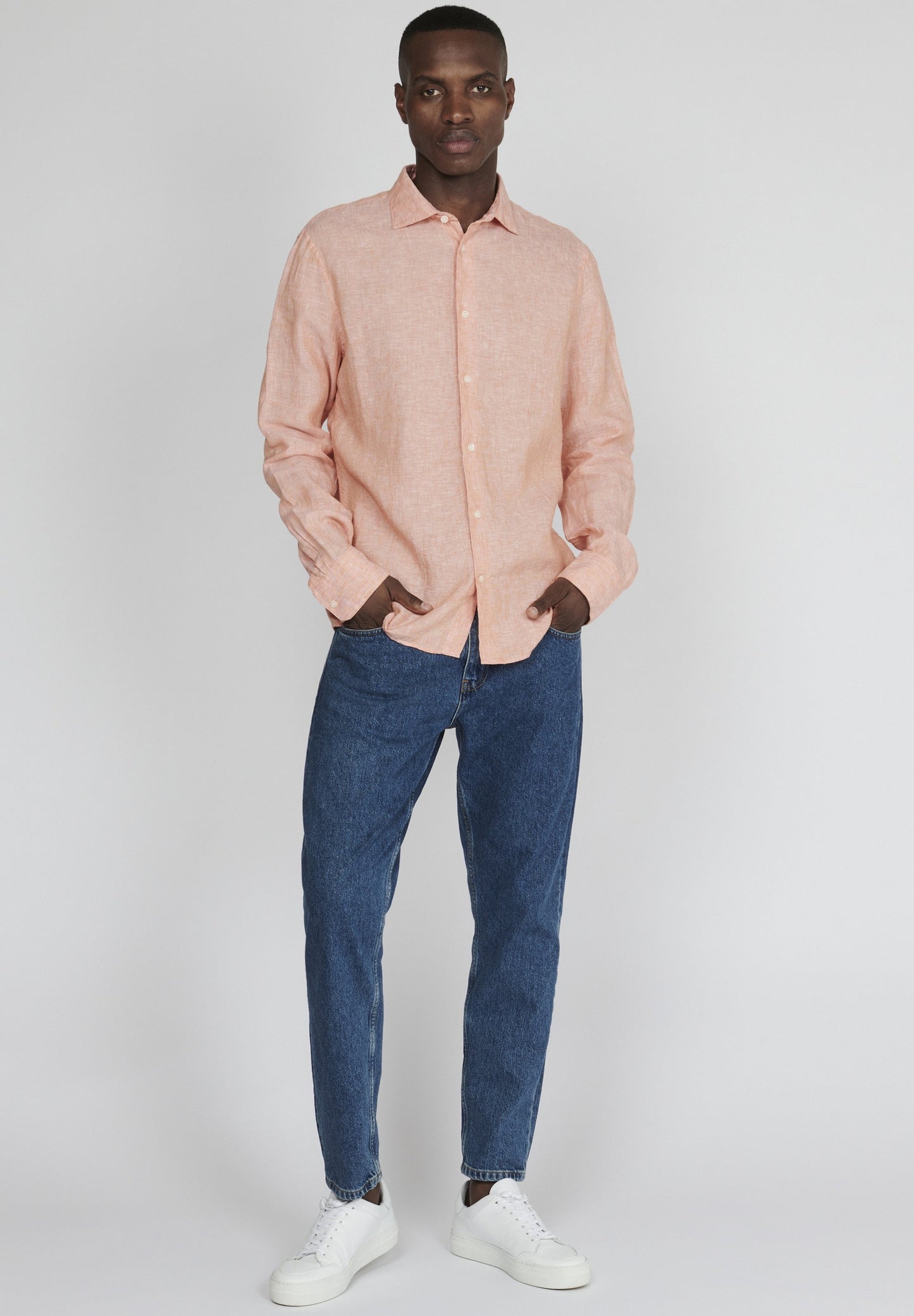 MATINIQUE - Marc Linen Shirt - Coral