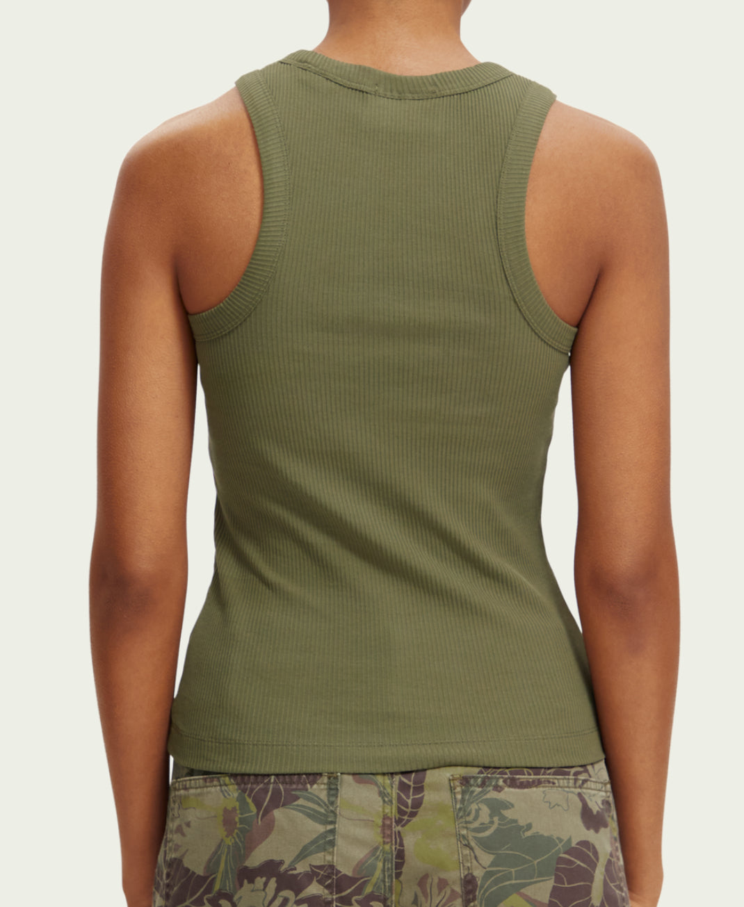 Scotch & Soda - Organic cotton racerback tank top
