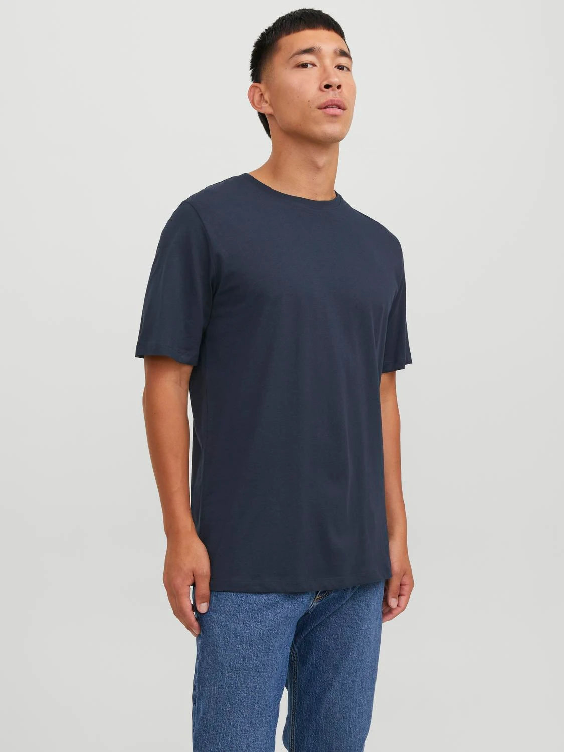 JACK & JONES - Organic Tee in Navy Blazer