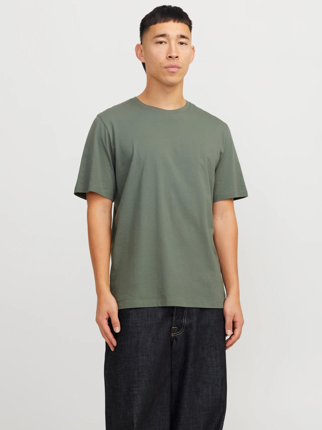 JACK & JONES - Organic Tee in Agave Green