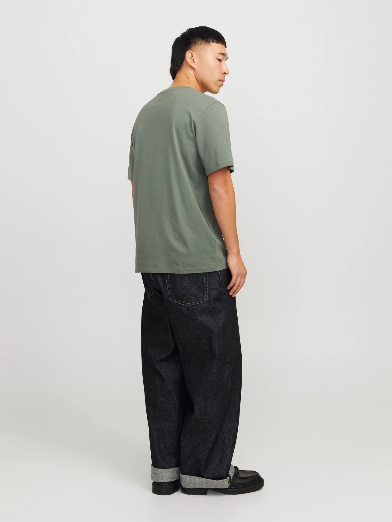 JACK & JONES - Organic Tee in Agave Green