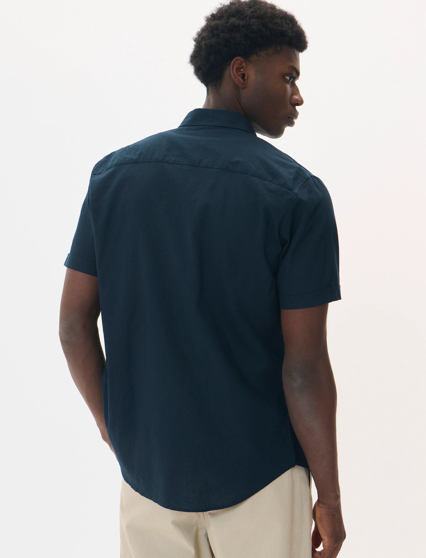 MATINIQUE - Trostol BD Short Sleeve in Dark Navy