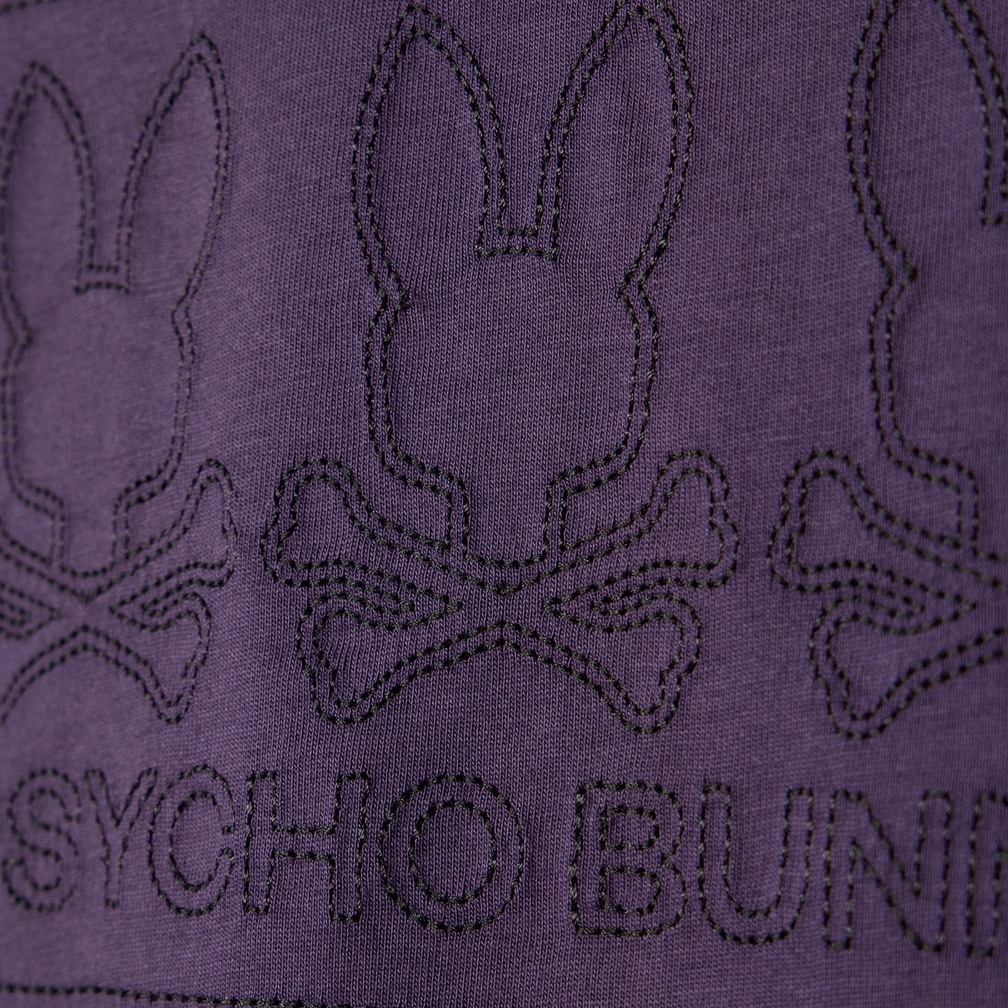 PSYCHO BUNNY - Tacoma Graphic Tee in Purple Velvet