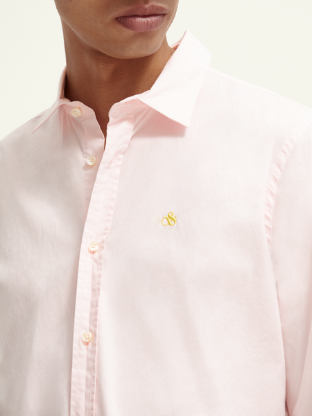 SCOTCH & SODA - Essential Solid Poplin Shirt